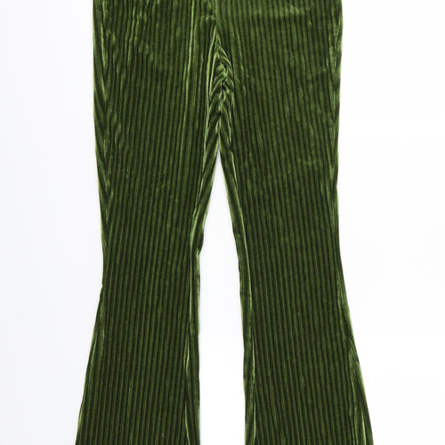 SheIn Womens Green  Corduroy Trousers  Size S L32 in