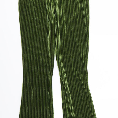 SheIn Womens Green  Corduroy Trousers  Size S L32 in
