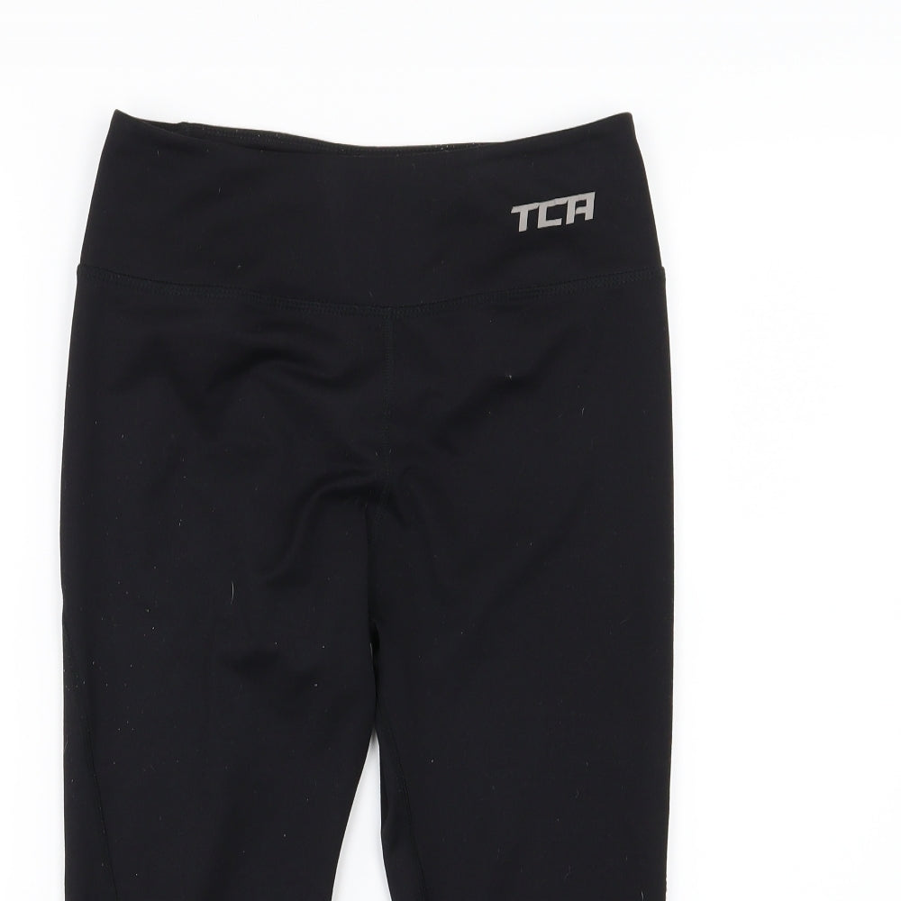 TCA Womens Black   Compression Shorts Size S