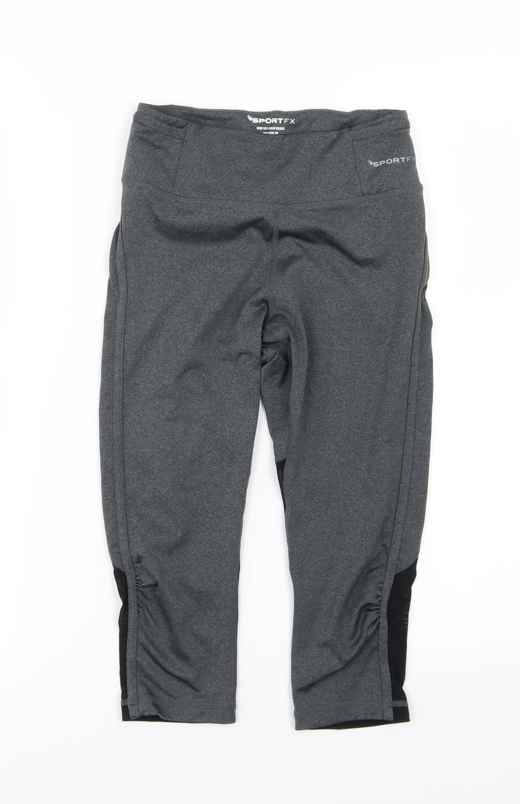 SportFX Womens Grey   Compression Shorts Size 8