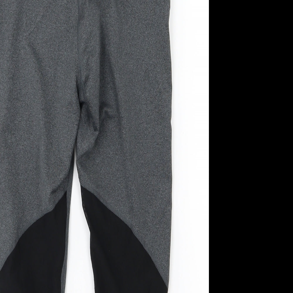 SportFX Womens Grey   Compression Shorts Size 8