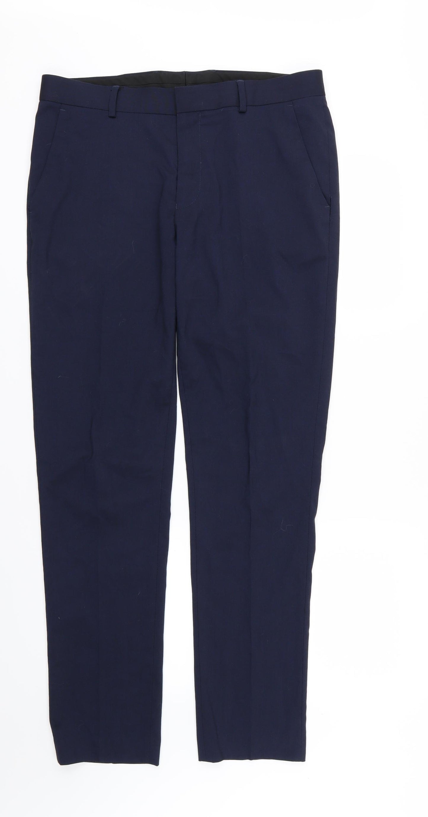 ASOS Mens Blue   Trousers  Size 34 L32 in