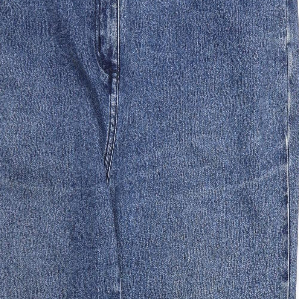 Bonmarché Womens Blue  Denim Cropped Jeans Size 16 L26 in