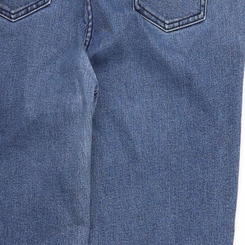 Bonmarché Womens Blue  Denim Cropped Jeans Size 16 L26 in