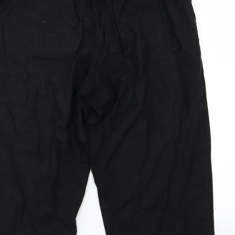 Evans Womens Black   Culotte Shorts Size 16