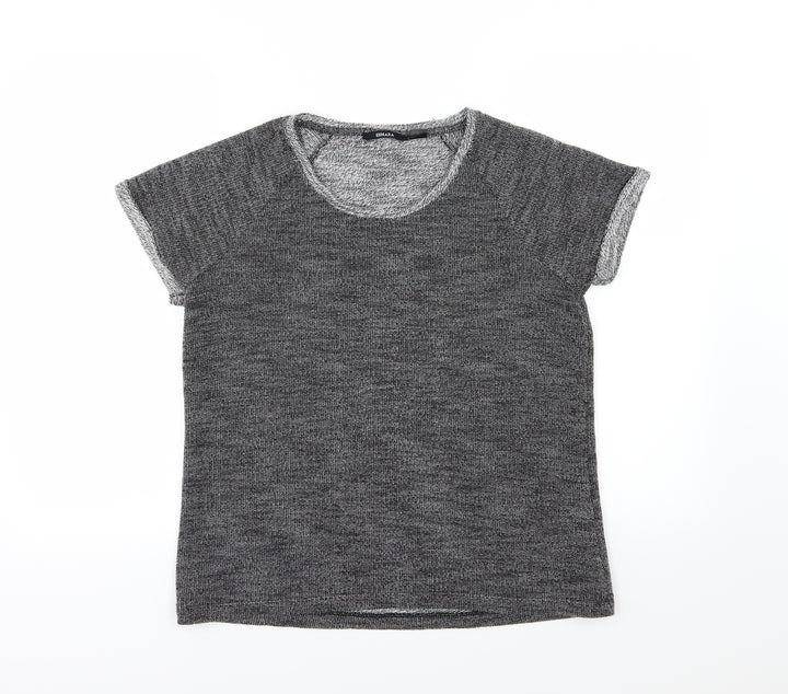 ESMARA Womens Grey  Knit Pullover Jumper Size M