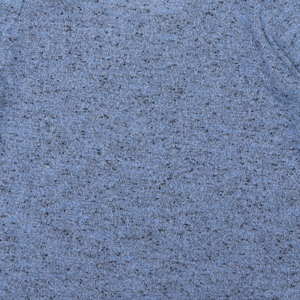 New Look Womens Blue  Knit Pullover Jumper Size 18