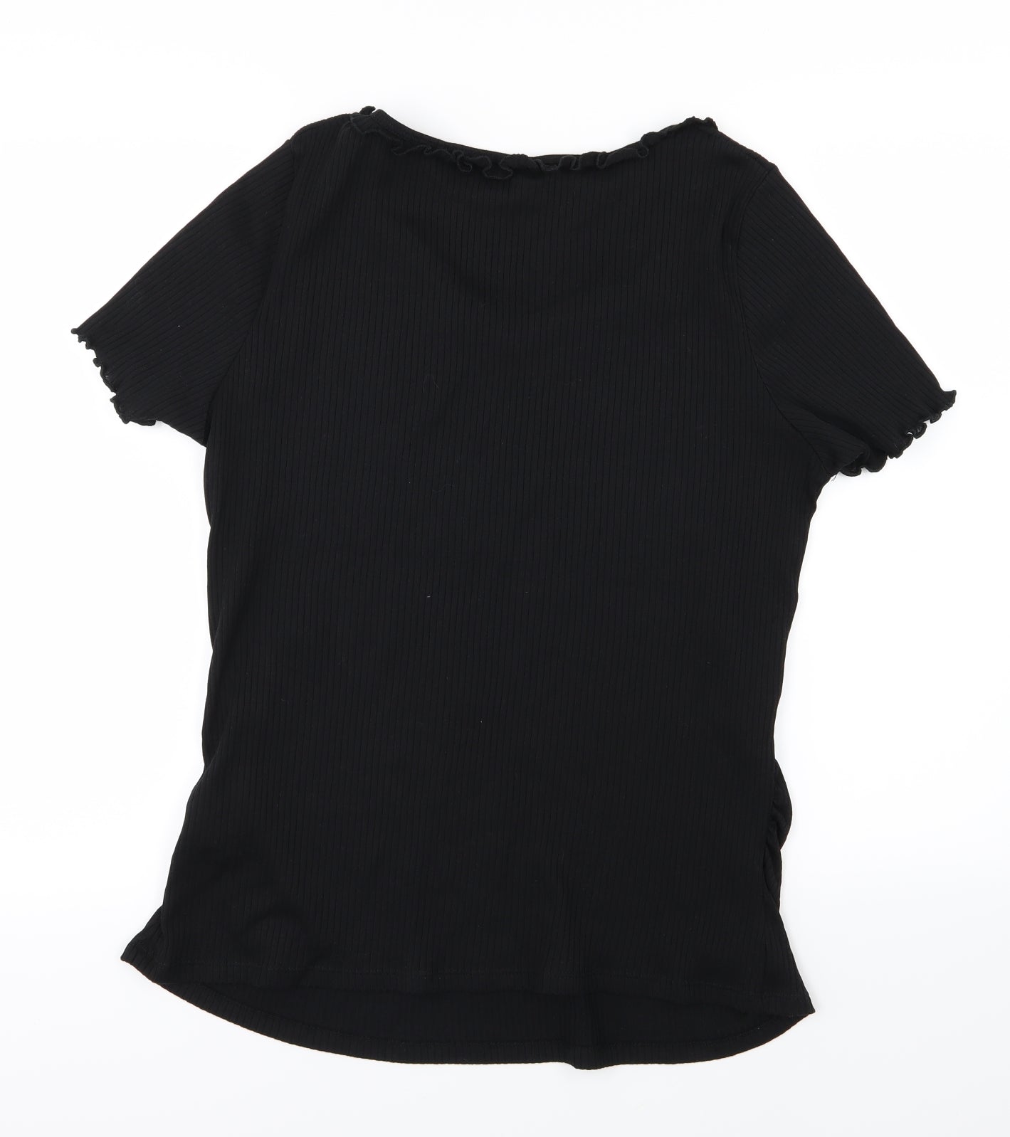 Dorothy Perkins Womens Black  Jersey Basic T-Shirt Size 18