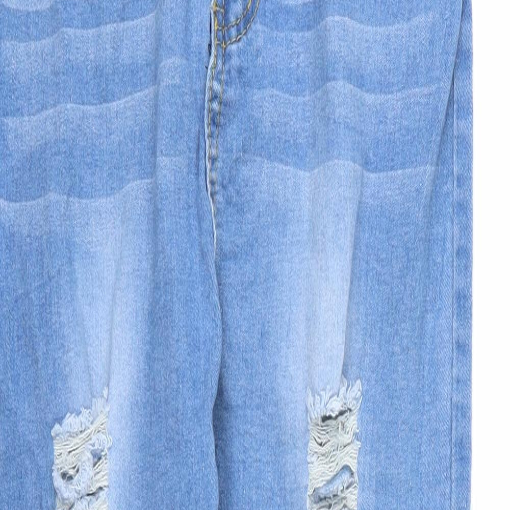 Denim Wise Womens Blue  Denim Skinny Jeans Size 14 L27 in