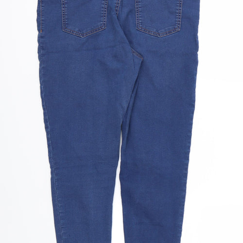 Marks and Spencer Womens Blue  Denim Jegging Jeans Size 16 L25 in - short Leg