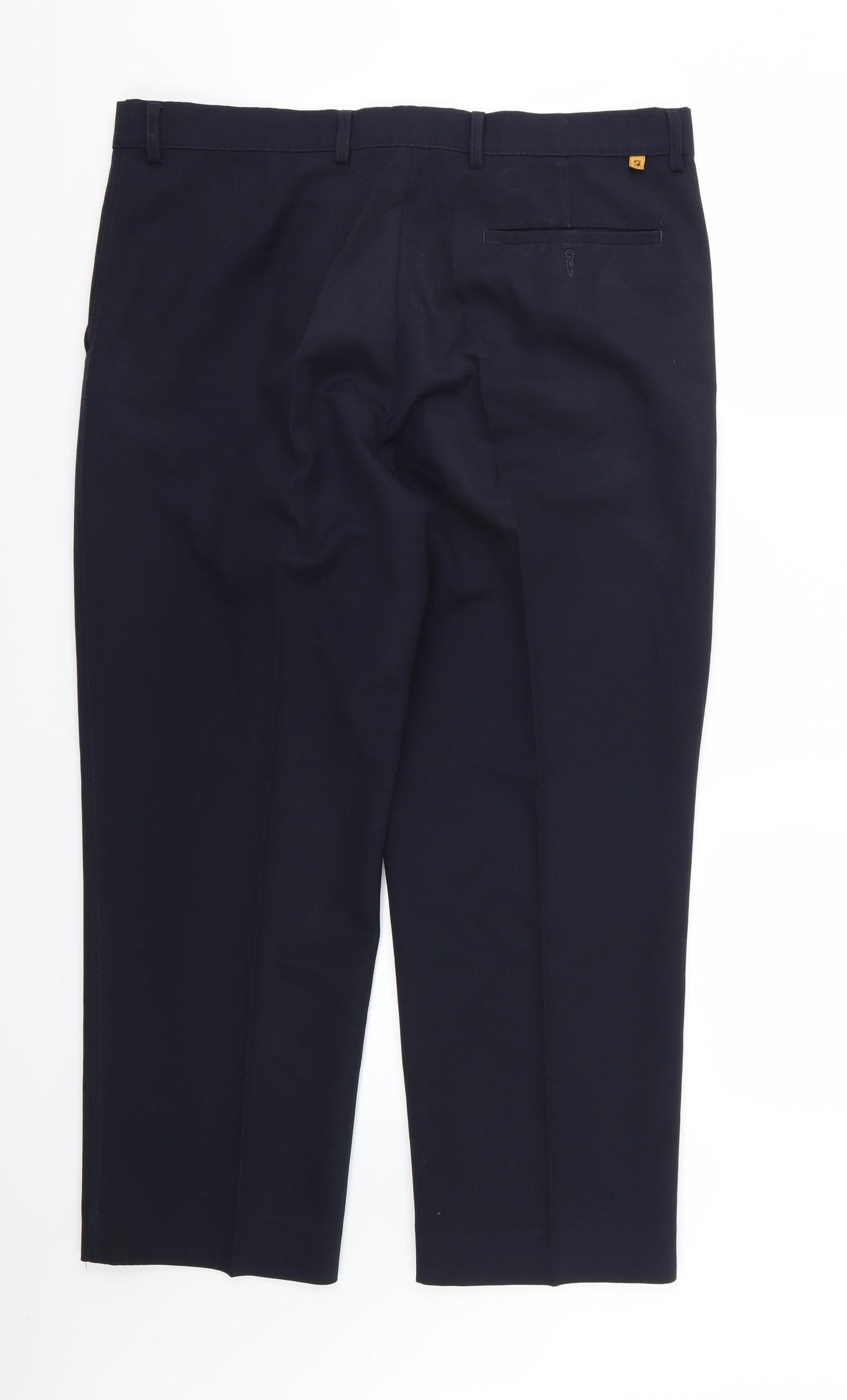 Farah Mens Blue  Rayon Trousers  Size 36 L27 in