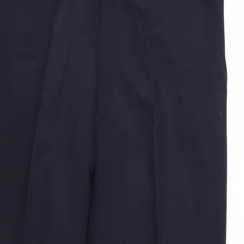 Farah Mens Blue  Rayon Trousers  Size 36 L27 in