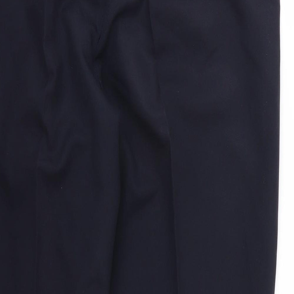 Farah Mens Blue  Rayon Trousers  Size 36 L27 in