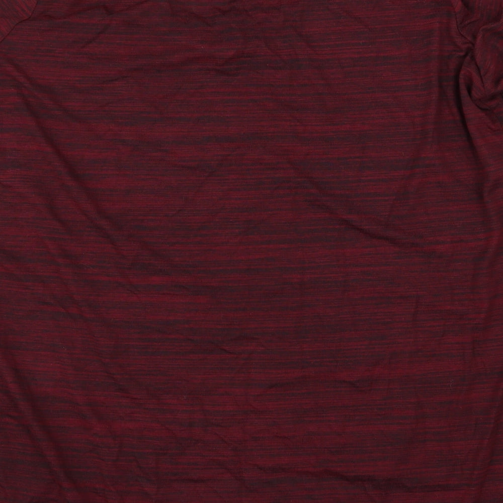 New Look Womens Red   Basic T-Shirt Size 18  - Burgundy