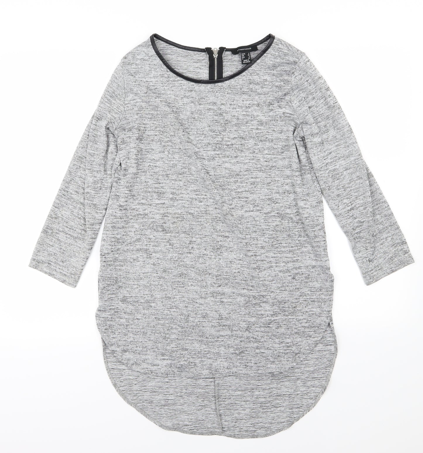 Atmosphere Womens Grey  Knit Pullover Jumper Size 8