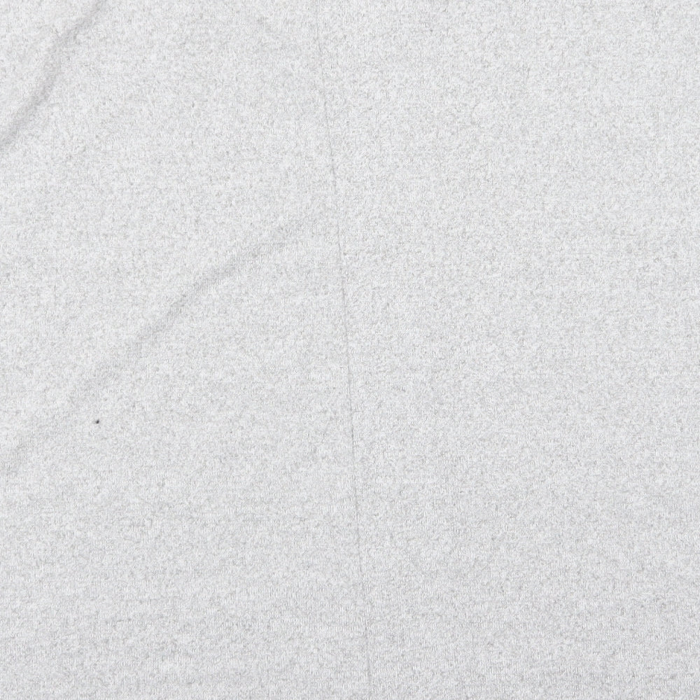 New Look Womens Grey  Jersey Basic T-Shirt Size L