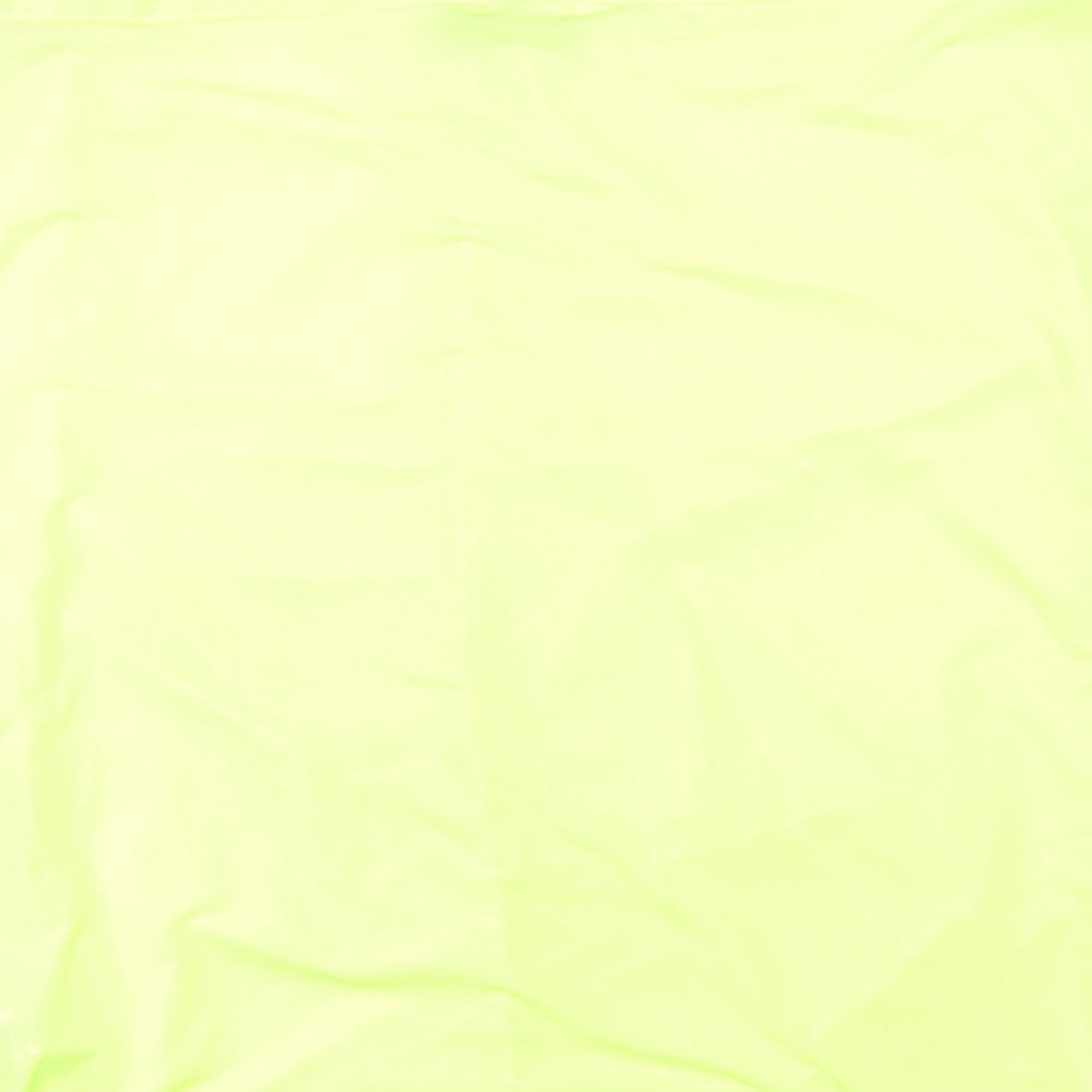 Boohoo Womens Yellow   Straight & Pencil Skirt Size 26  - Neon