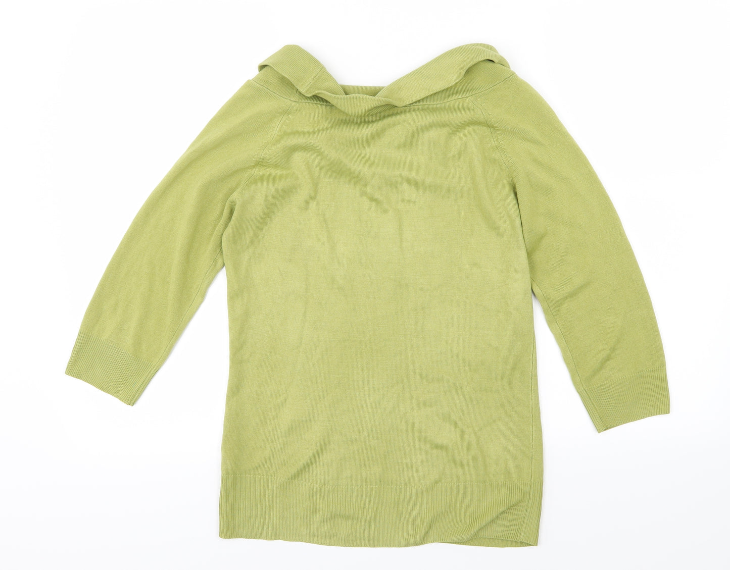 Marks and Spencer Womens Green  Knit Pullover Jumper Size 10