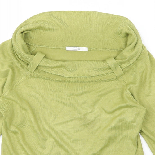 Marks and Spencer Womens Green  Knit Pullover Jumper Size 10