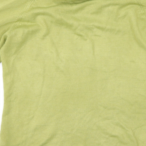 Marks and Spencer Womens Green  Knit Pullover Jumper Size 10