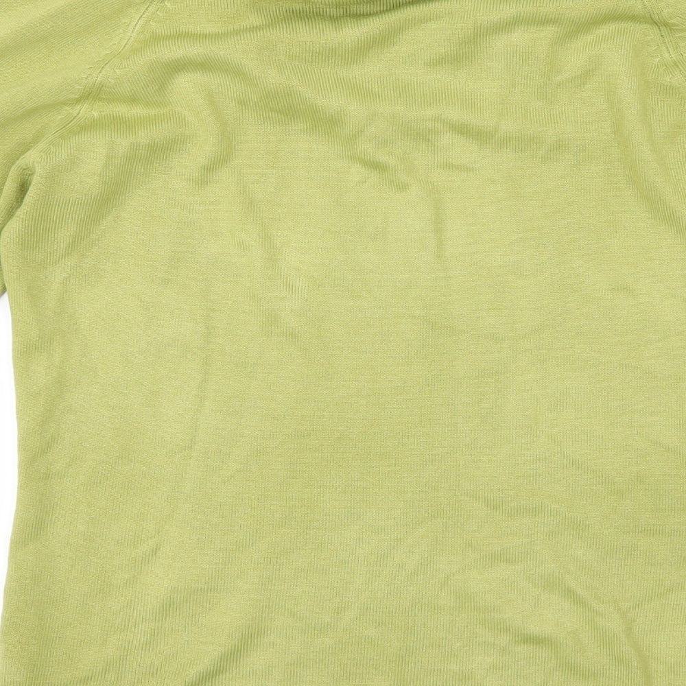 Marks and Spencer Womens Green  Knit Pullover Jumper Size 10