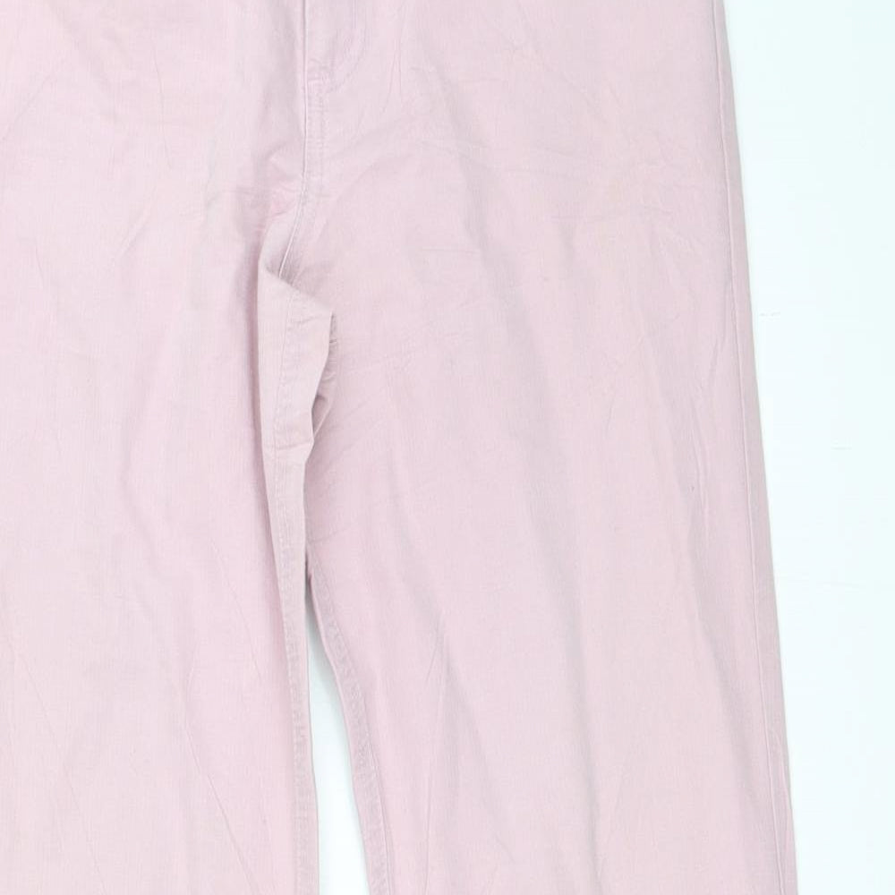 KEW Womens Pink   Bootcut Jeans Size 10 L31 in
