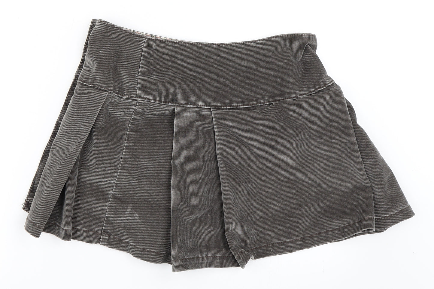 Gap Womens Grey  Corduroy Mini Skirt Size 4