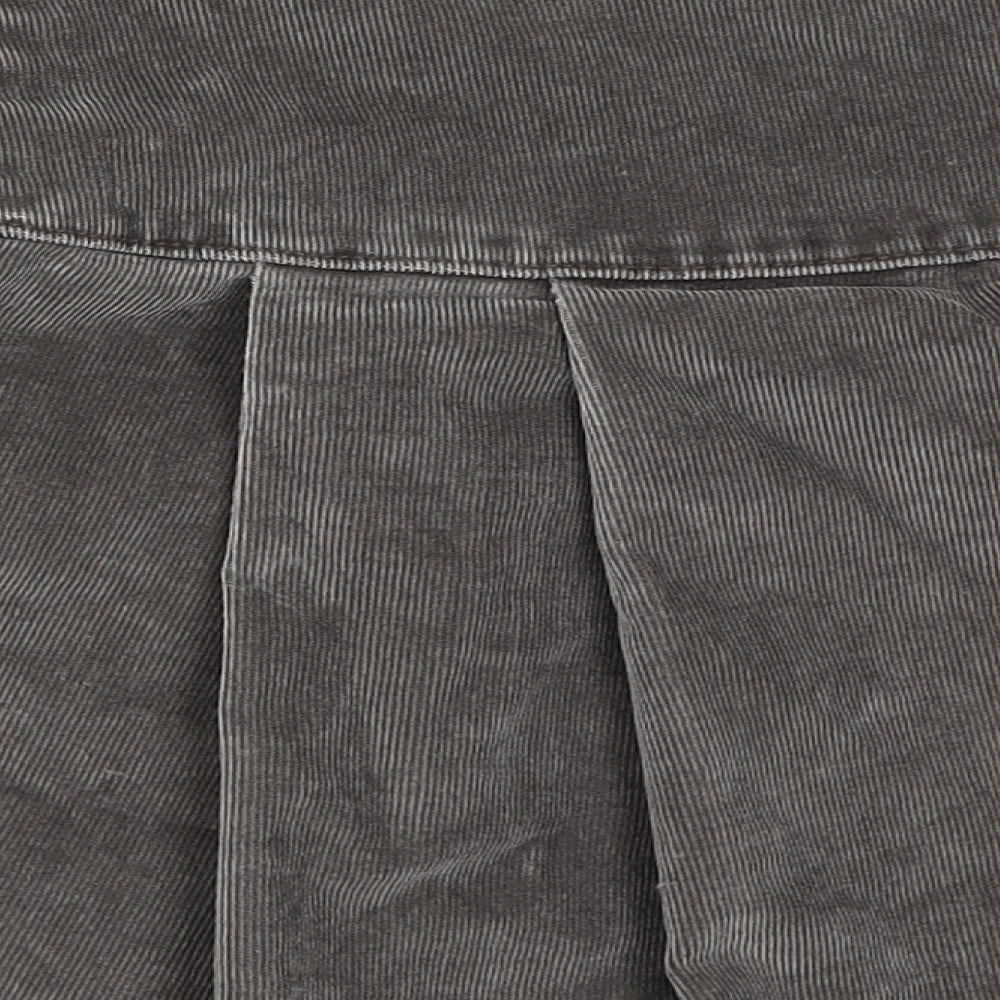 Gap Womens Grey  Corduroy Mini Skirt Size 4