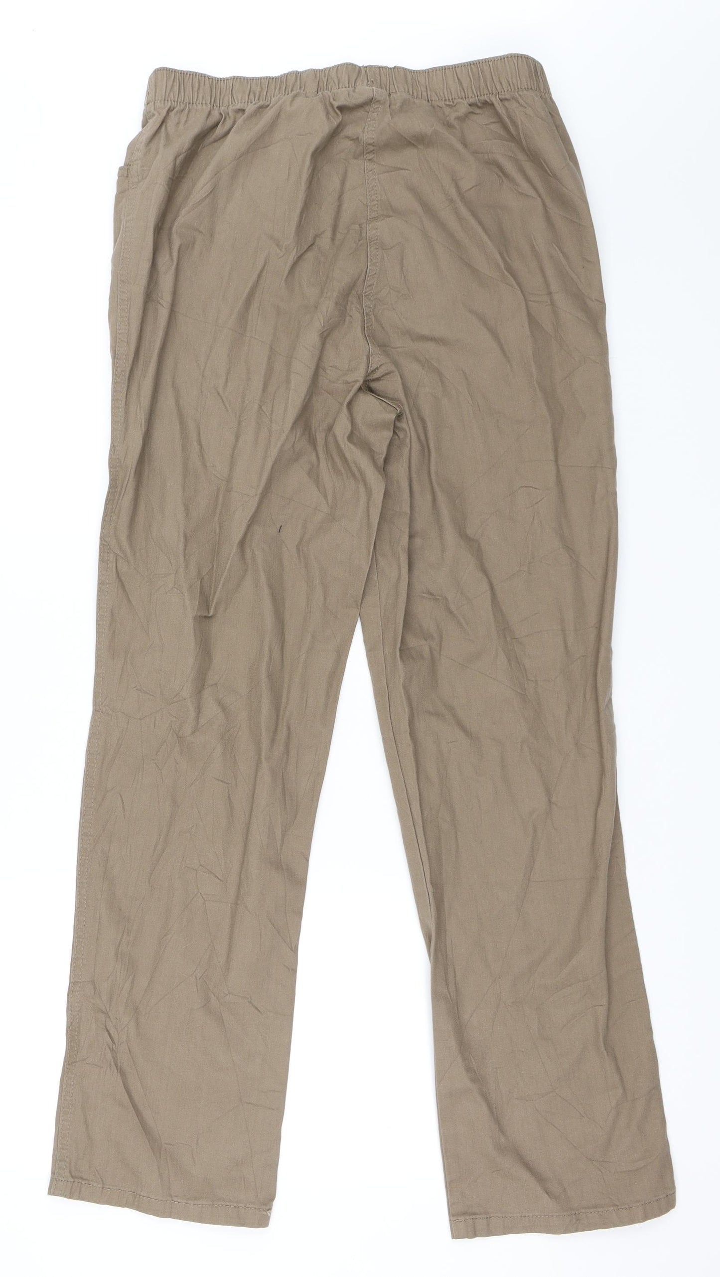 Collection Womens Brown   Trousers  Size 18 L30 in
