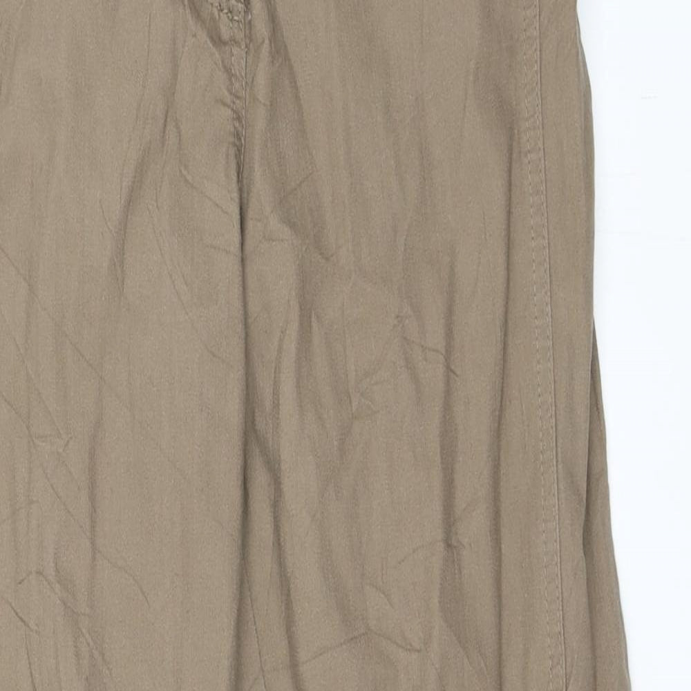 Collection Womens Brown   Trousers  Size 18 L30 in