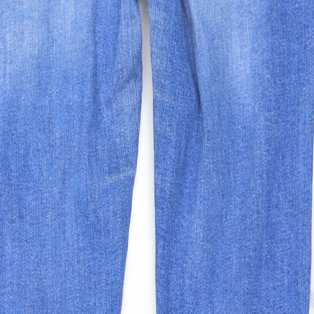 Primark Womens Blue  Denim Skinny Jeans Size 10 L28 in