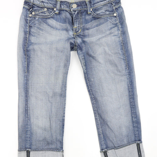 Rock & Republic Womens Blue  Denim Cropped Jeans Size 29 in L21 in