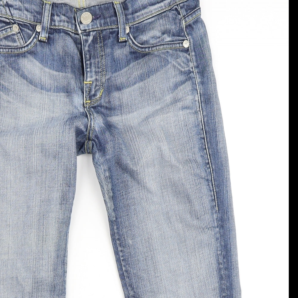 Rock & Republic Womens Blue  Denim Cropped Jeans Size 29 in L21 in