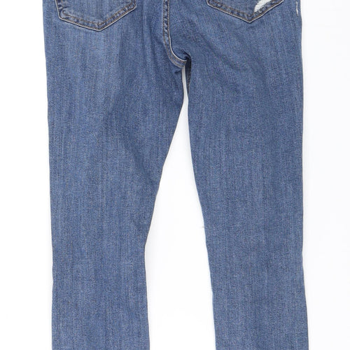 Topshop Womens Blue  Denim Skinny Jeans Size 28 in L30 in - Jamie Jeans