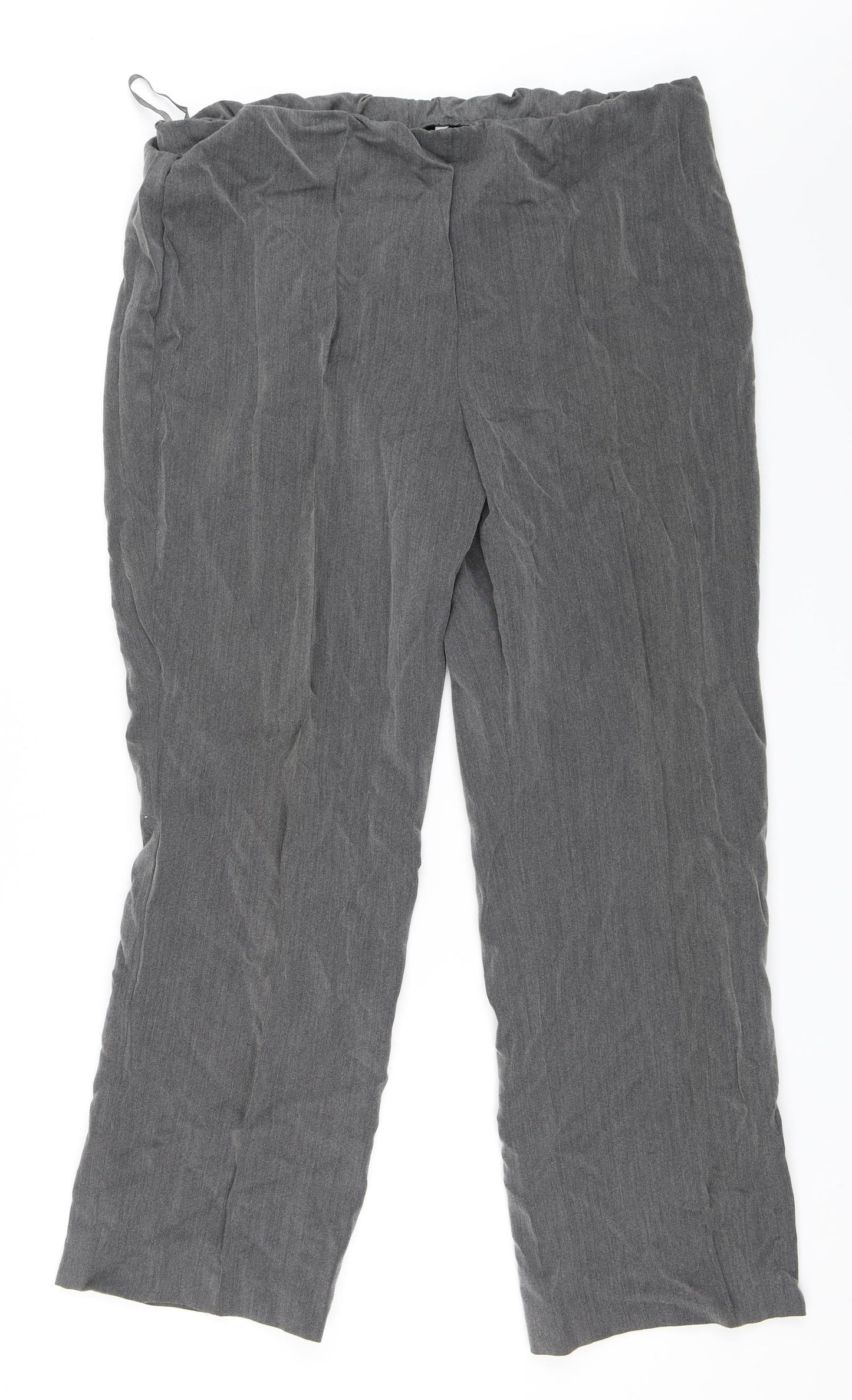 Preworn Womens Grey   Trousers  Size 18 L29 in