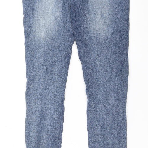 Roma Studio Womens Blue  Denim Skinny Jeans Size S L28 in