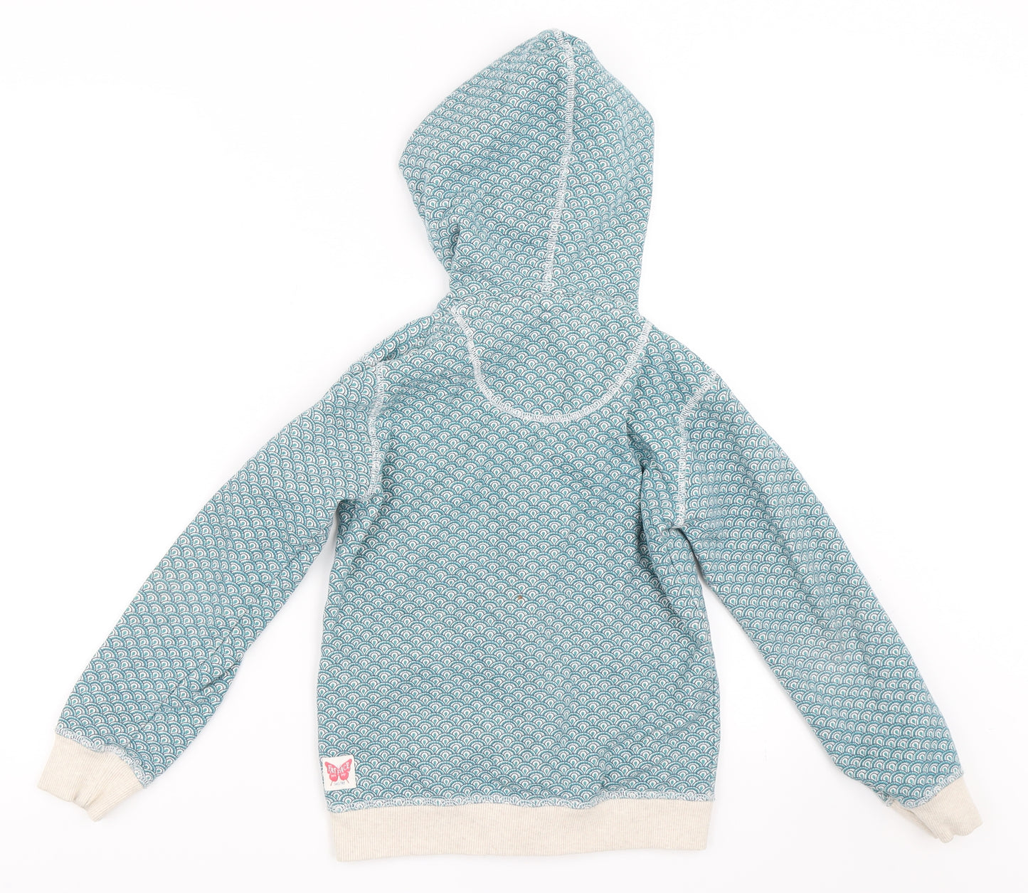 Fat Face Girls Blue   Full Zip Hoodie Size 8-9 Years