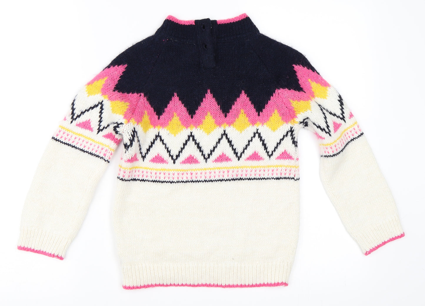 John Lewis Girls Ivory   Pullover Jumper Size 9 Years