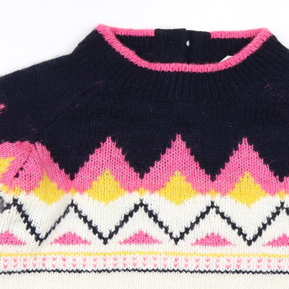 John Lewis Girls Ivory   Pullover Jumper Size 9 Years