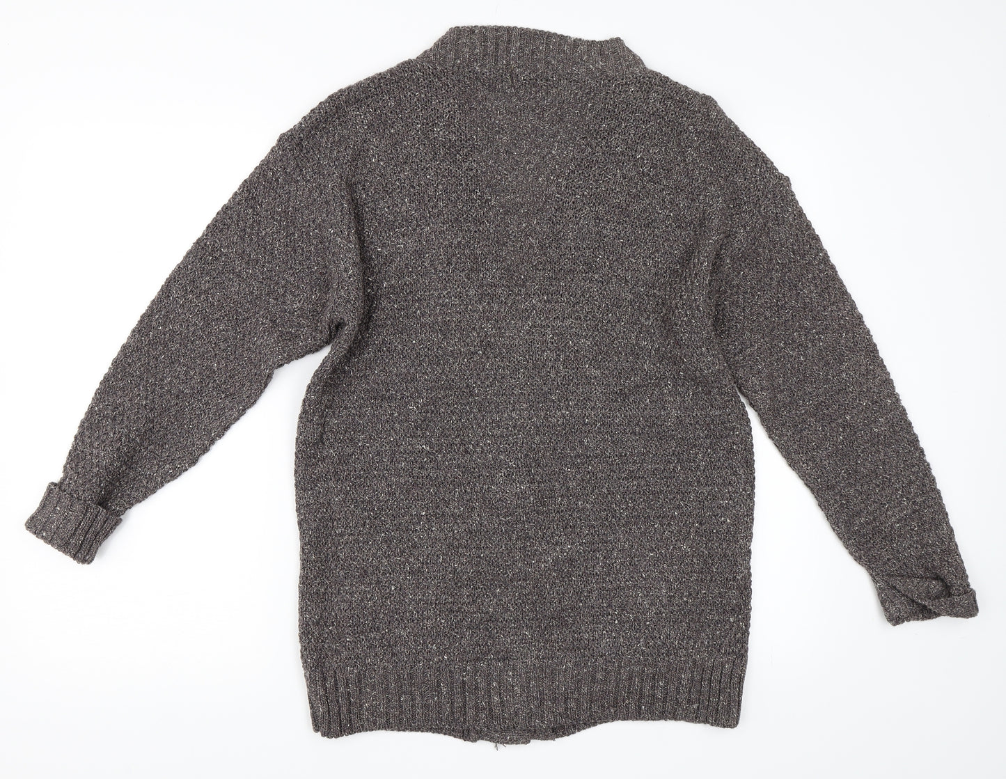 Oyisis Womens Grey   Cardigan Jumper Size M