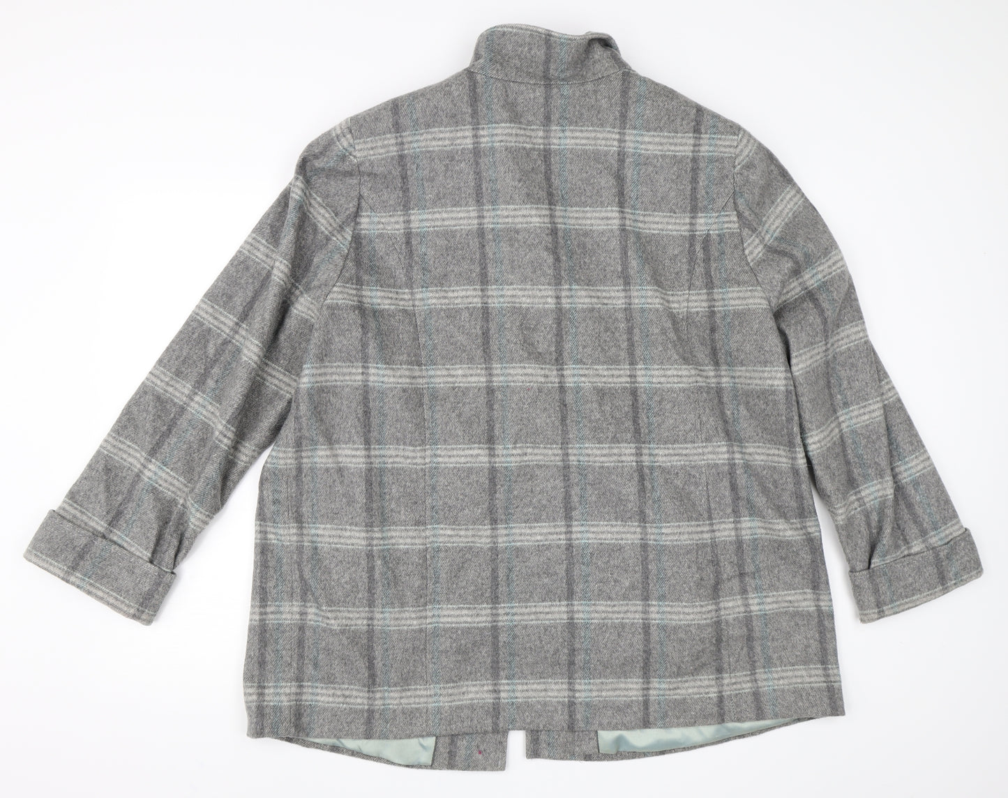 Marks and Spencer Womens Grey   Overcoat Coat Size 20