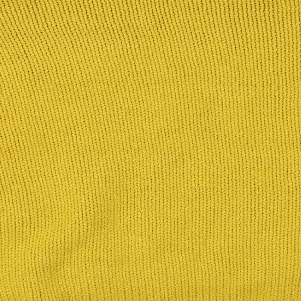 French Connection Womens Yellow   Pullover Jumper Size L