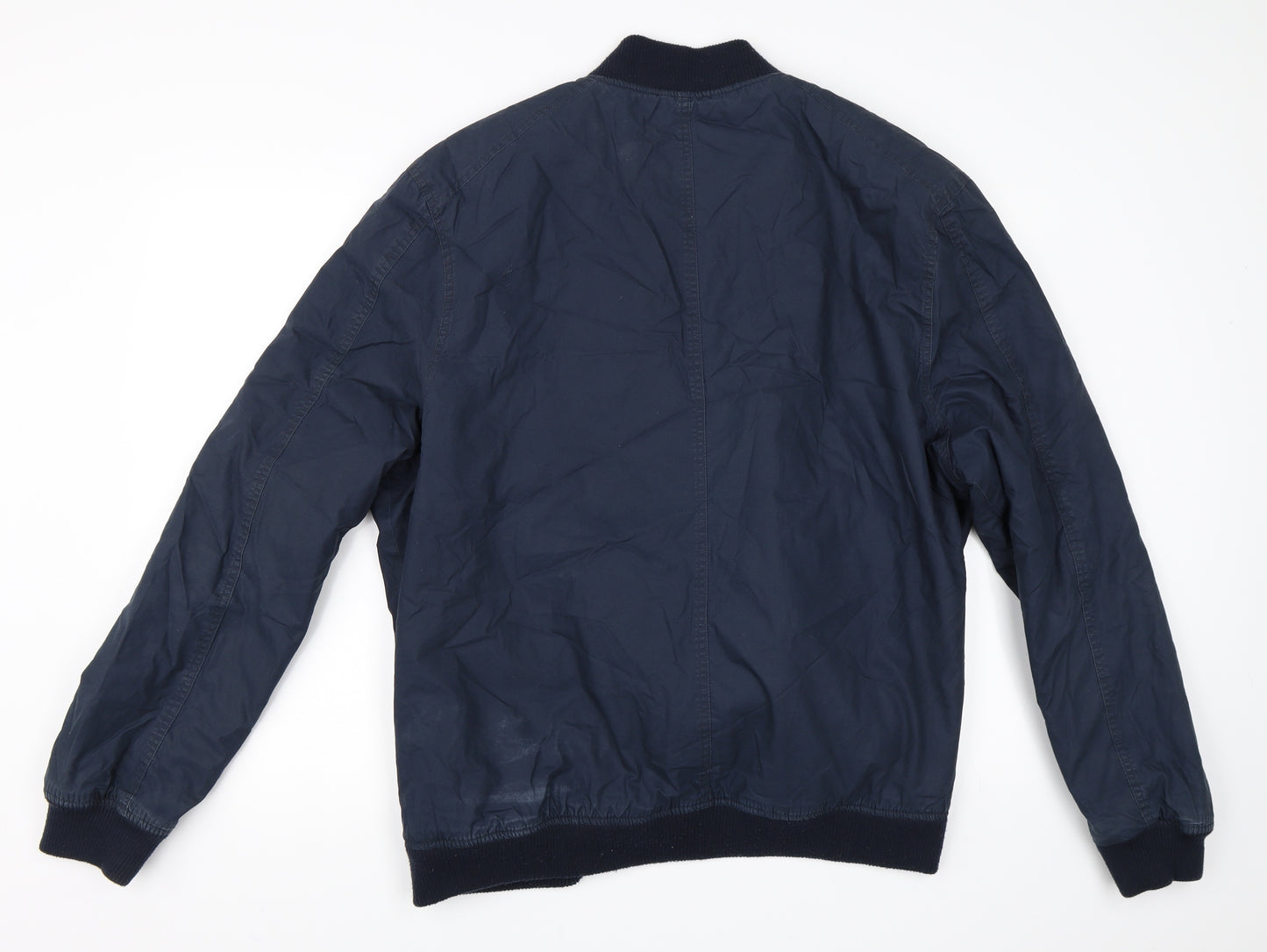 NEXT Mens Blue   Bomber Jacket Coat Size 2XL