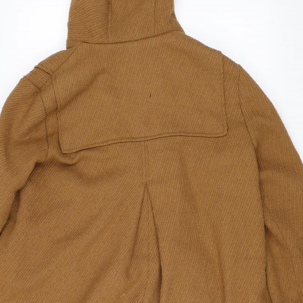 Preworn Womens Beige   Overcoat Coat Size M