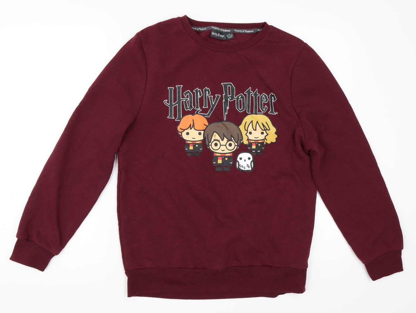 Harry Potter Mens Red   Pullover Sweatshirt Size XS  - harry potter