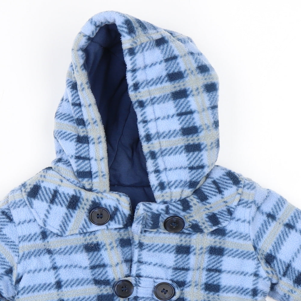George Boys Blue   Basic Jacket Coat Size 6-9 Months