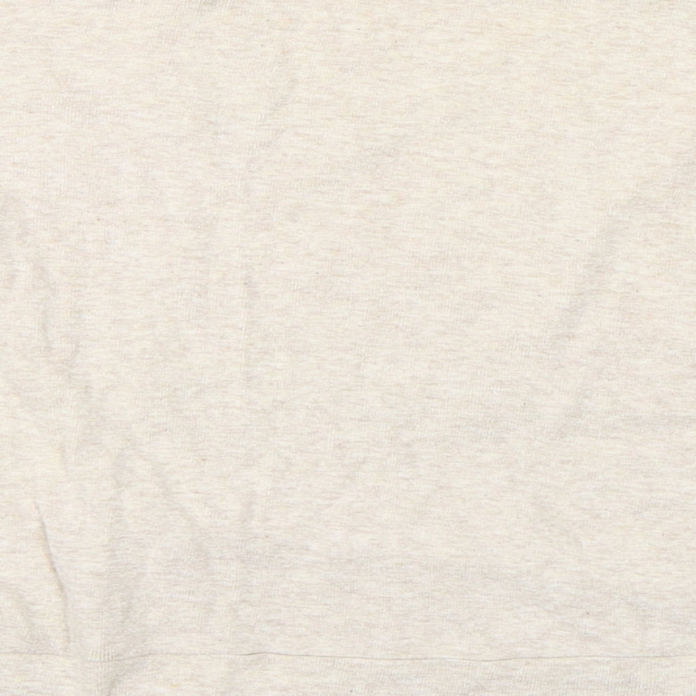 Disney Womens Beige Solid  Top Pyjama Top Size S  - bambi