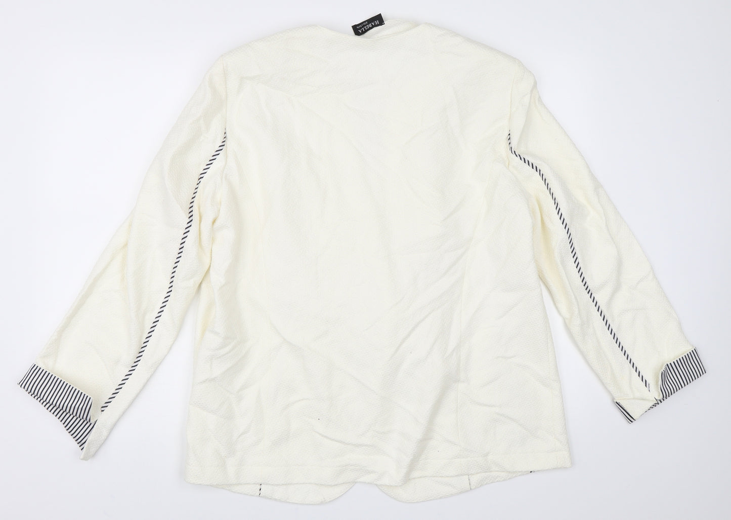 Habella Womens Ivory   Jacket Blazer Size 20