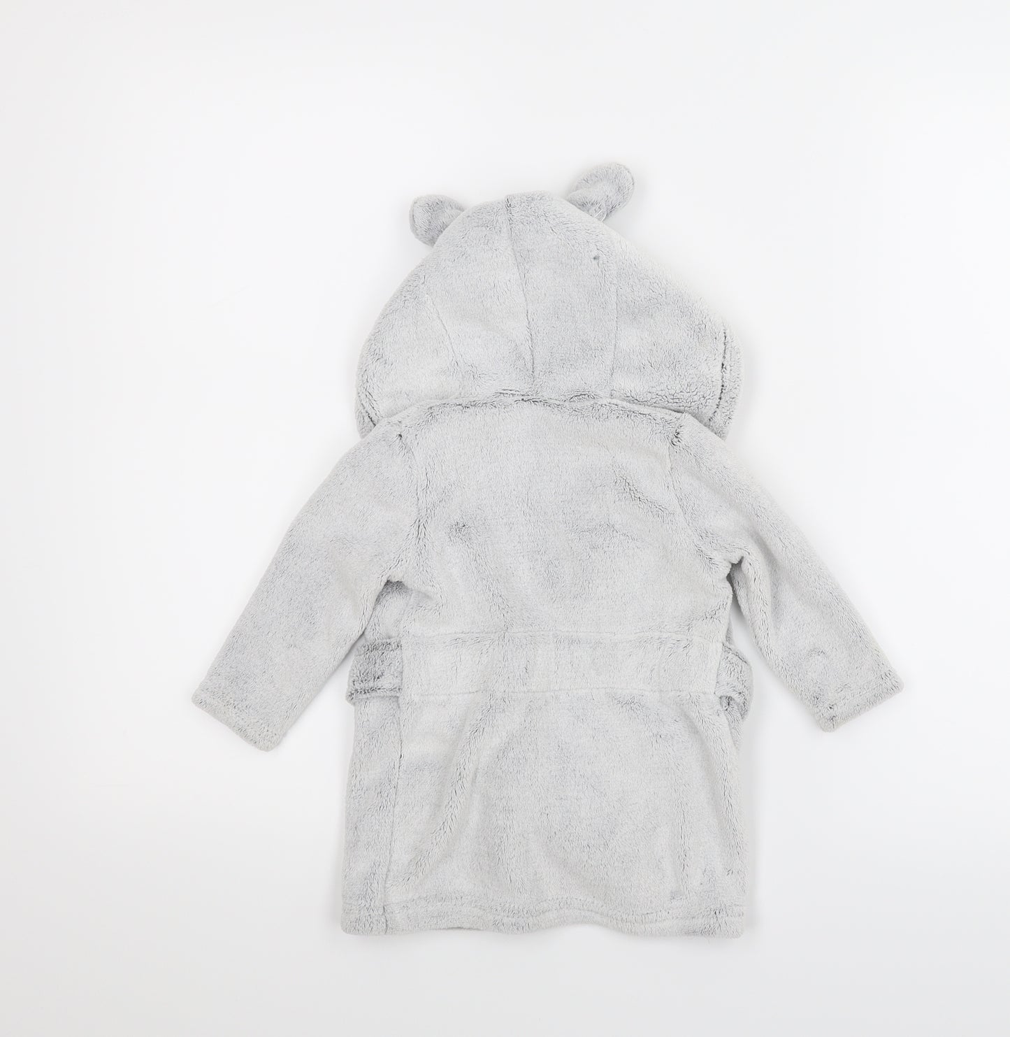 Lullaby Baby Grey   Cami Robe Size 6-9 Months