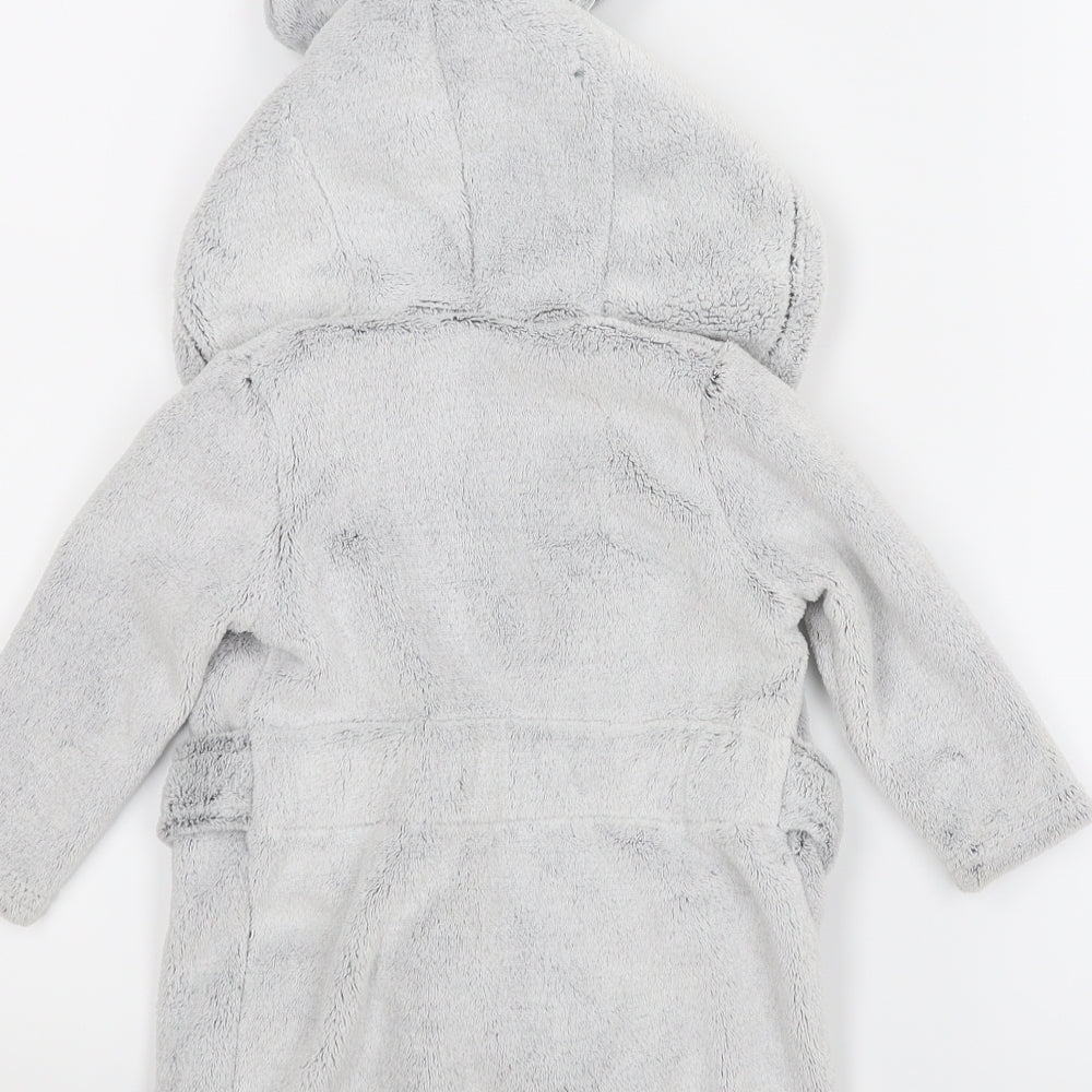 Lullaby Baby Grey   Cami Robe Size 6-9 Months